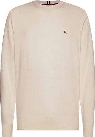Tommy Hilfiger Pima Sweater - Cream - 2XL