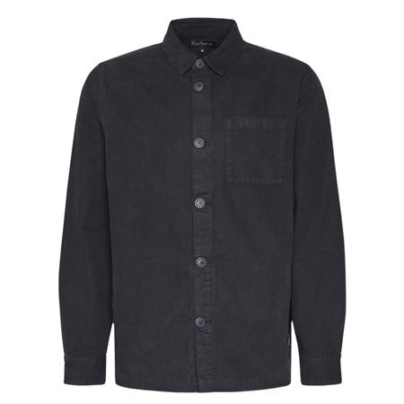 Barbour Washed Overshirt - Navy - L