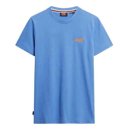 Superdry Essential Logo Emb Tee - Blue - S