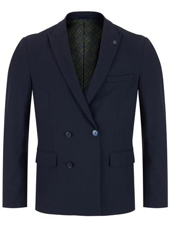 Remus Uomo Massimo Double Breasted Jacket - Dk Navy - 44R