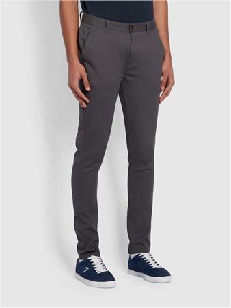 Farah Endmore Skinny Fit Chinos - Grey - 30/32