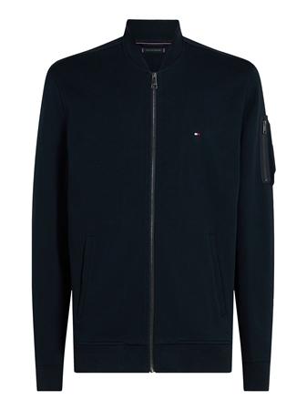 Tommy Hilfiger Essential Intechno Zip Thru Sweatshirt - Navy - L