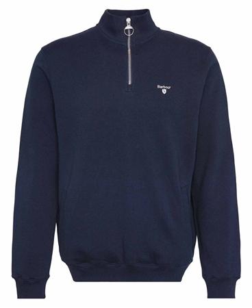 Barbour Beckhill Half Zip Sweatshirt - Navy - L