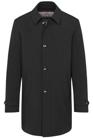 Bugatti Mens Poplin Coat - Black - 40R