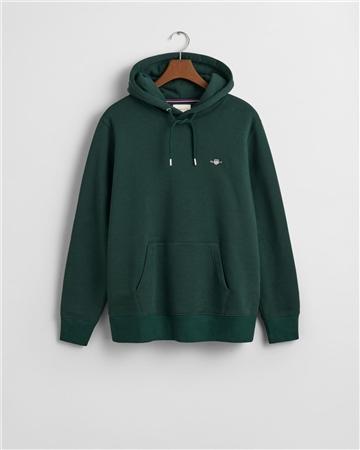Gant Shield Hoodie - Green - M