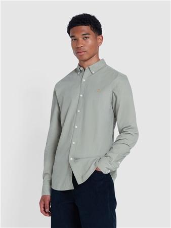 Farah Fontella Cord Shirt - Green - S