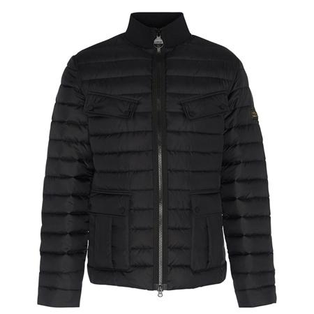 Barbour International Re-Ariel Puffer Jacket - Black - L