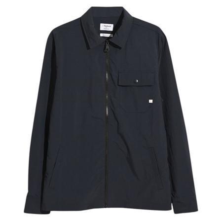 Farah Holwick Zip Overshirt - Navy - S