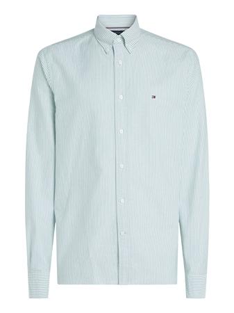 Tommy Hilfiger Heritage Oxford Stripe Shirt - Green - M