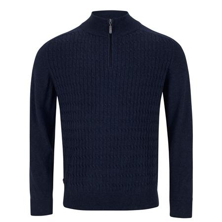 6th Sense Diego 1/4 Zip Jumper - Navy - 2XL