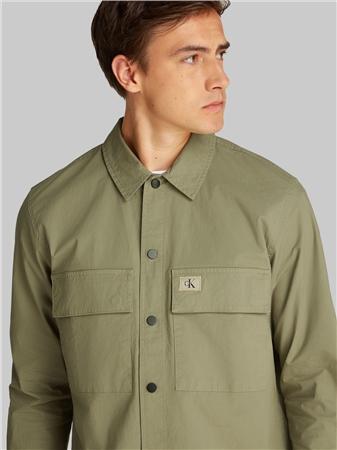 Calvin Klein Jeans Cargo Overshirt Pk8 - Grey - S