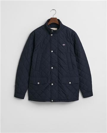 Gant Quilted Windcheater Mid Jacket - Navy - M