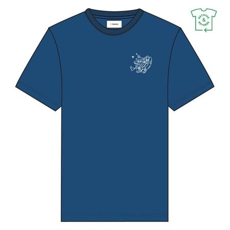 Farah Limscott Graphic T-shirt - Blue - S