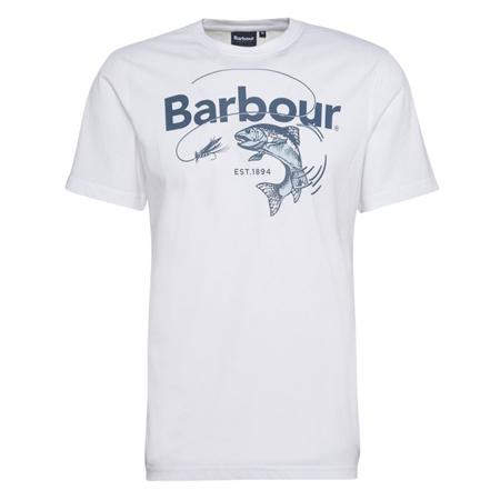 Barbour Lydd Graphic T-Shirt - White - S