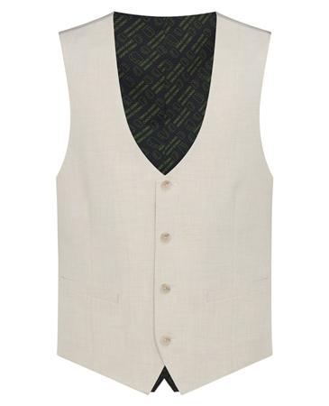 Remus Uomo Massa Waistcoat - stone - 42R