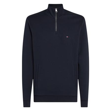 Tommy Hilfiger Essential Intechno 1/4 Zip Sweatshirt - Navy - S