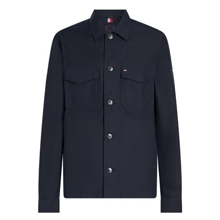 Tommy Hilfiger Tommy Hilfger Cotton Nylon Shacket - Navy - S