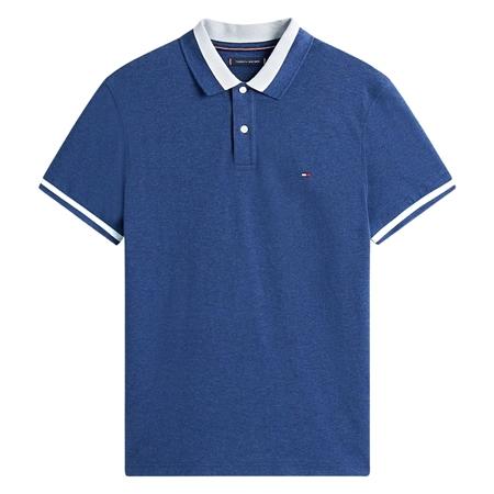 Tommy Hilfiger Contrast Collar Block Polo - Navy - M
