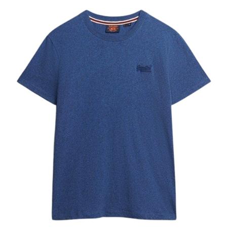 Superdry Essential Logo Emb T-shirt - Dark Blue - L