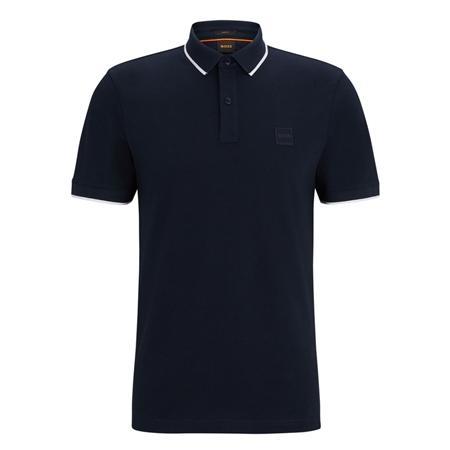 Boss Passertip Polo Shirt - Navy - M