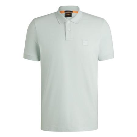 Boss Passenger Patch Logo Polo Shirt - Blue - L