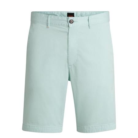 Boss Stretch Chino Slim Fit Shorts - Blue - 32