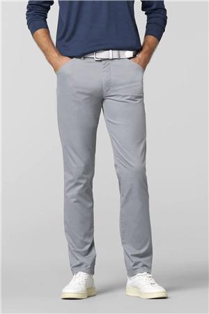 Meyer Chicago Micro Fantasy Chinos - Grey - 38/32