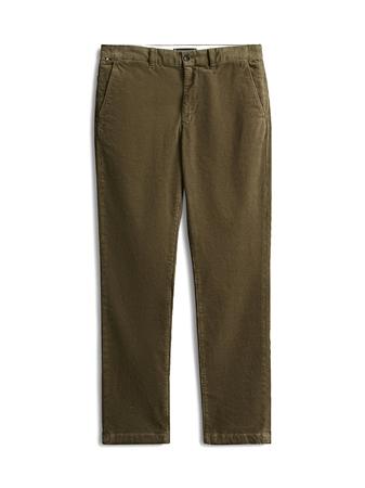 Tommy Hilfiger Denton Straight Corduroy Chinos - Green - 34/34