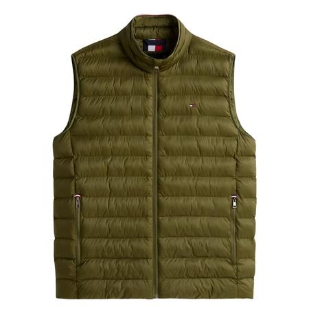Tommy Hilfiger Packable Quilted Gilet - Green - M
