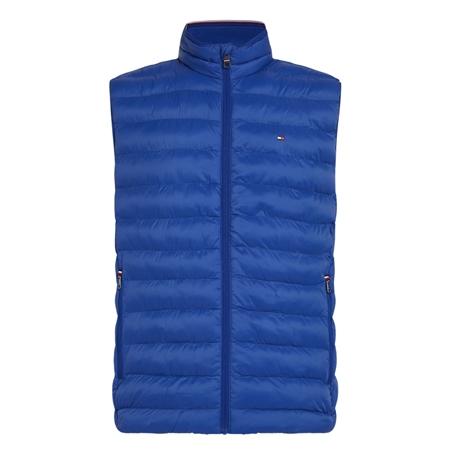 Tommy Hilfiger Packable Quilted Gilet - Blue - M