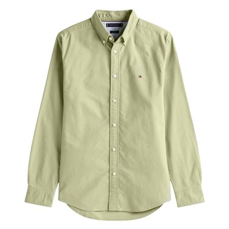 Tommy Hilfiger Solid Heritage Oxford Shirt - Sage Green - L