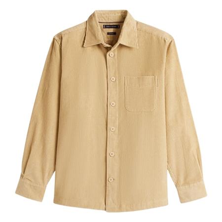 Tommy Hilfiger Relaxed Corduroy Overshirt - Beige - L