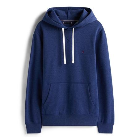 Tommy Hilfiger Essential Fleece Drawstring Hoodie - Blue - L