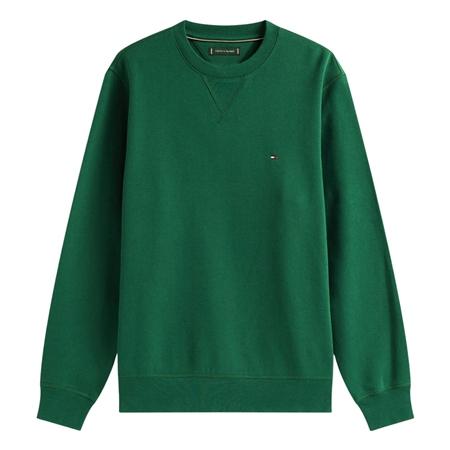 Tommy Hilfiger Essential Fleece Sweatshirt - Dk Green - M