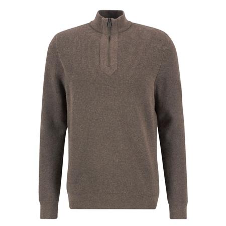 Barbour International Crawley Funnel Neck Jumper - Beige - M