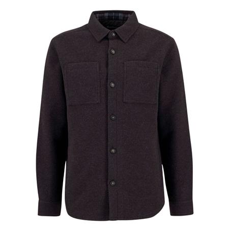 Barbour Marlow Tailored Wool Blend Overshirt - Dark Oak - XL