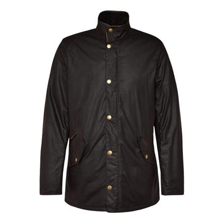 Barbour Prestbury Wax Jacket - Brown - M