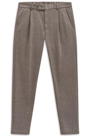 Bugatti Flexcity Pleated Trousers - Brown - 34/30