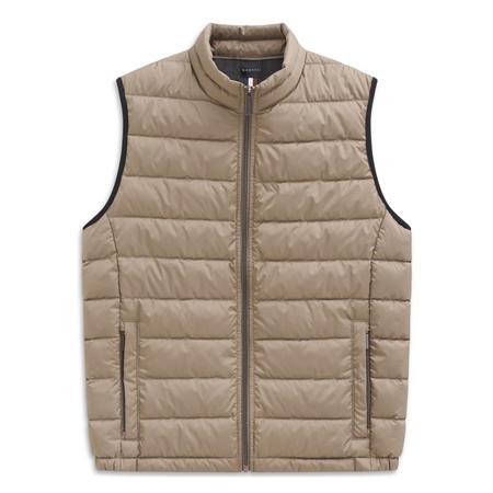 Bugatti Padded Gilet Waistcoat - Beige - 38R