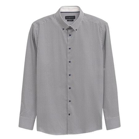 Bugatti Bugatti Casual Print Shirt - Red - M