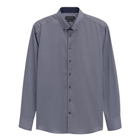 Bugatti Bugatti Casual Print Shirt - Navy - M
