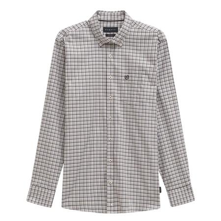 Bugatti Casual Checked Shirt - Beige - M