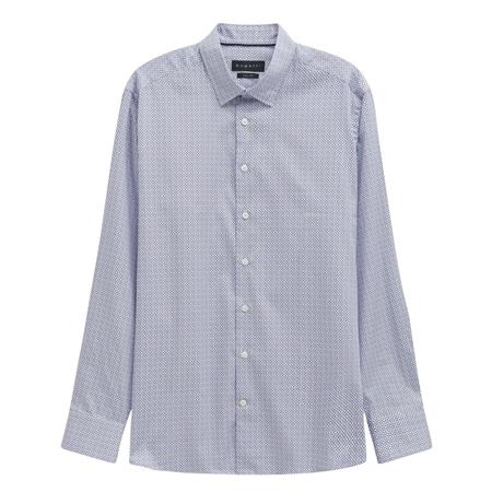 Bugatti Casual Pattern Shirt - Blue - L