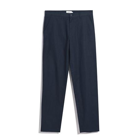 Farah Cotton Hopsack Trousers - Navy - 32/32