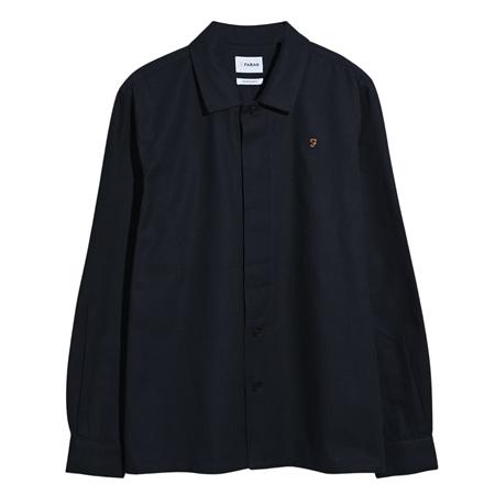 Farah Callier Overshirt - Navy - L