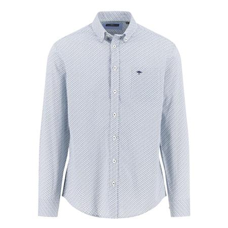 Fynch Hatton Seasonal Combi Print Button Down Shirt - Green - M