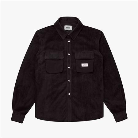 Parlez Motion Fleece Overshirt - Black - M