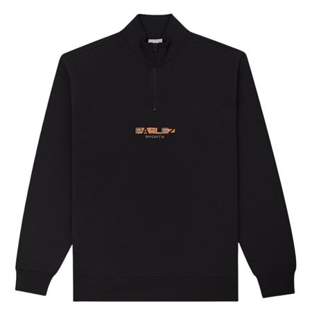 Parlez Ora 1/4 Zip Sweatshirt - Black - S
