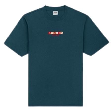 Parlez Bloc T-Shirt - Petrol Blue - M