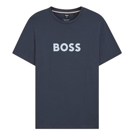 Boss Logo Cotton-jersey T-Shirt - Grey - L